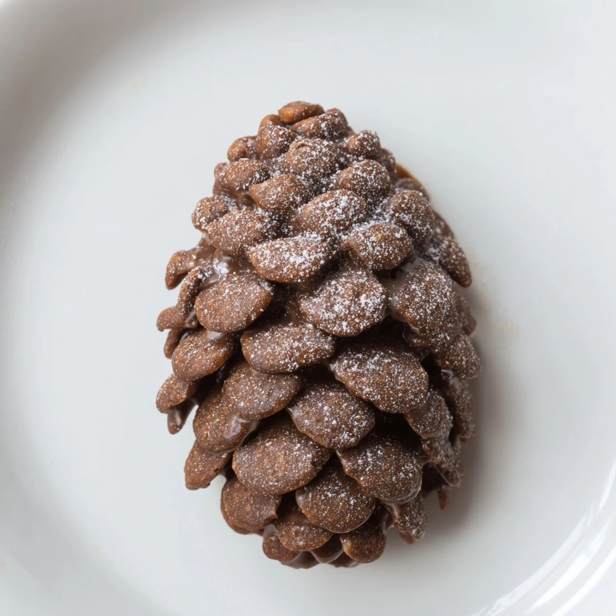 Pinecone nut butter snacks arranged on a tray, ready to delight with their textured surfaces and sweet aroma.