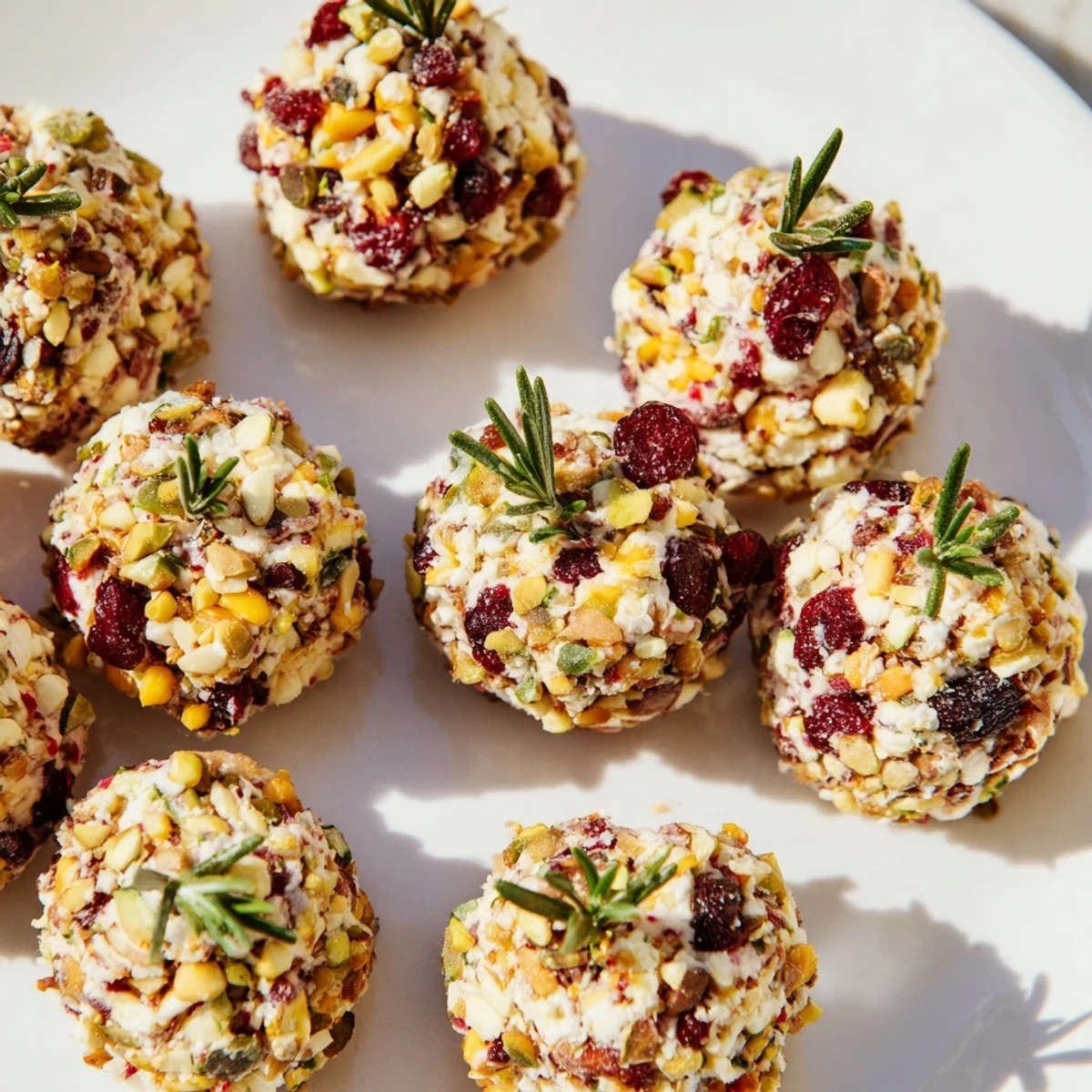 Festive Holiday Cheese Clusters