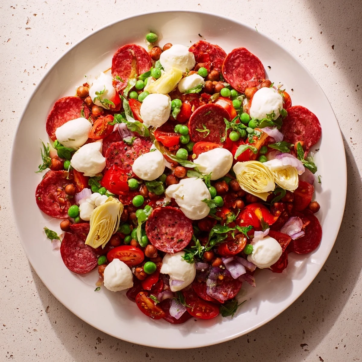 Antipasto Chickpea Salad