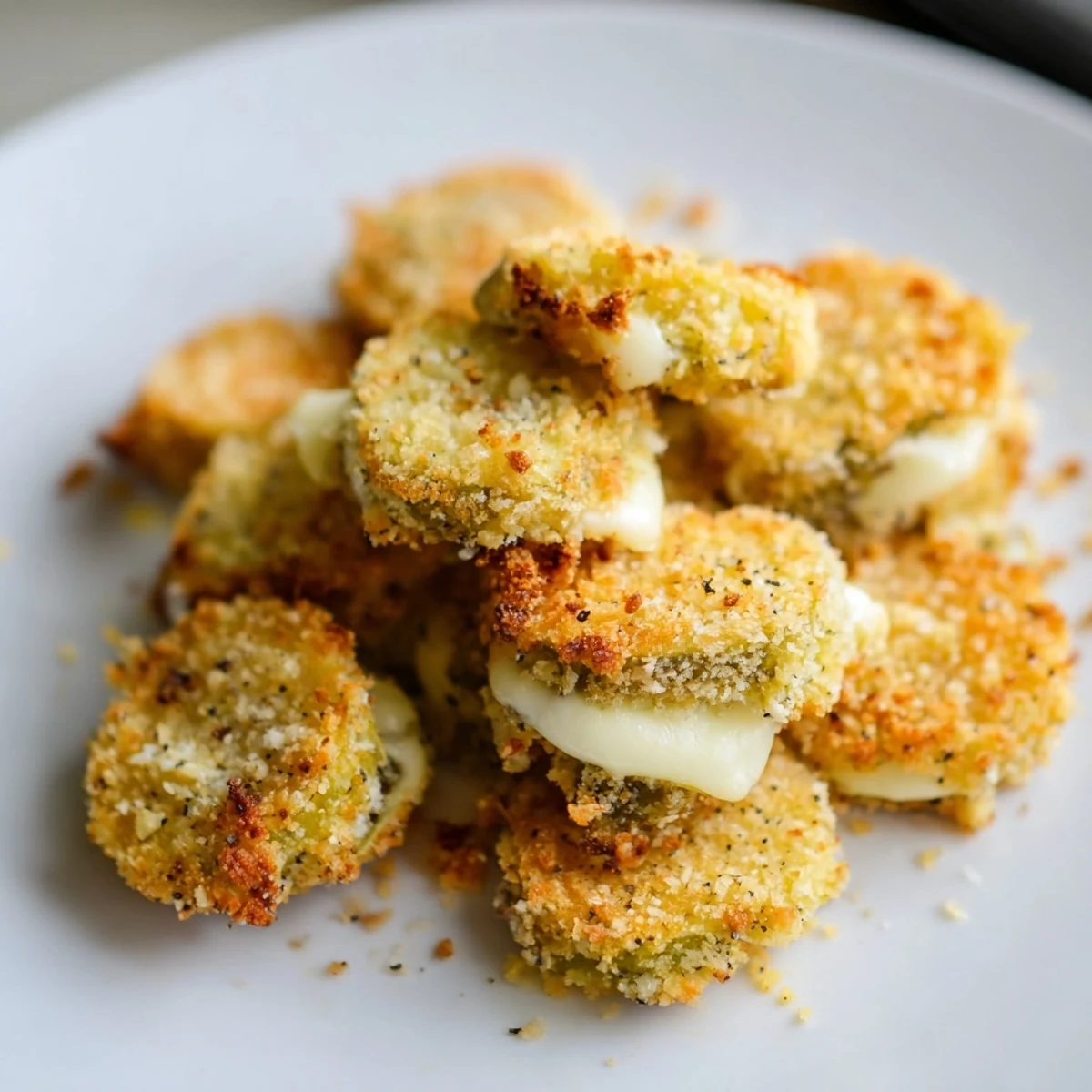 Golden, crispy Crispy Chickle Bites ready to dip, a perfect appetizer for game night.