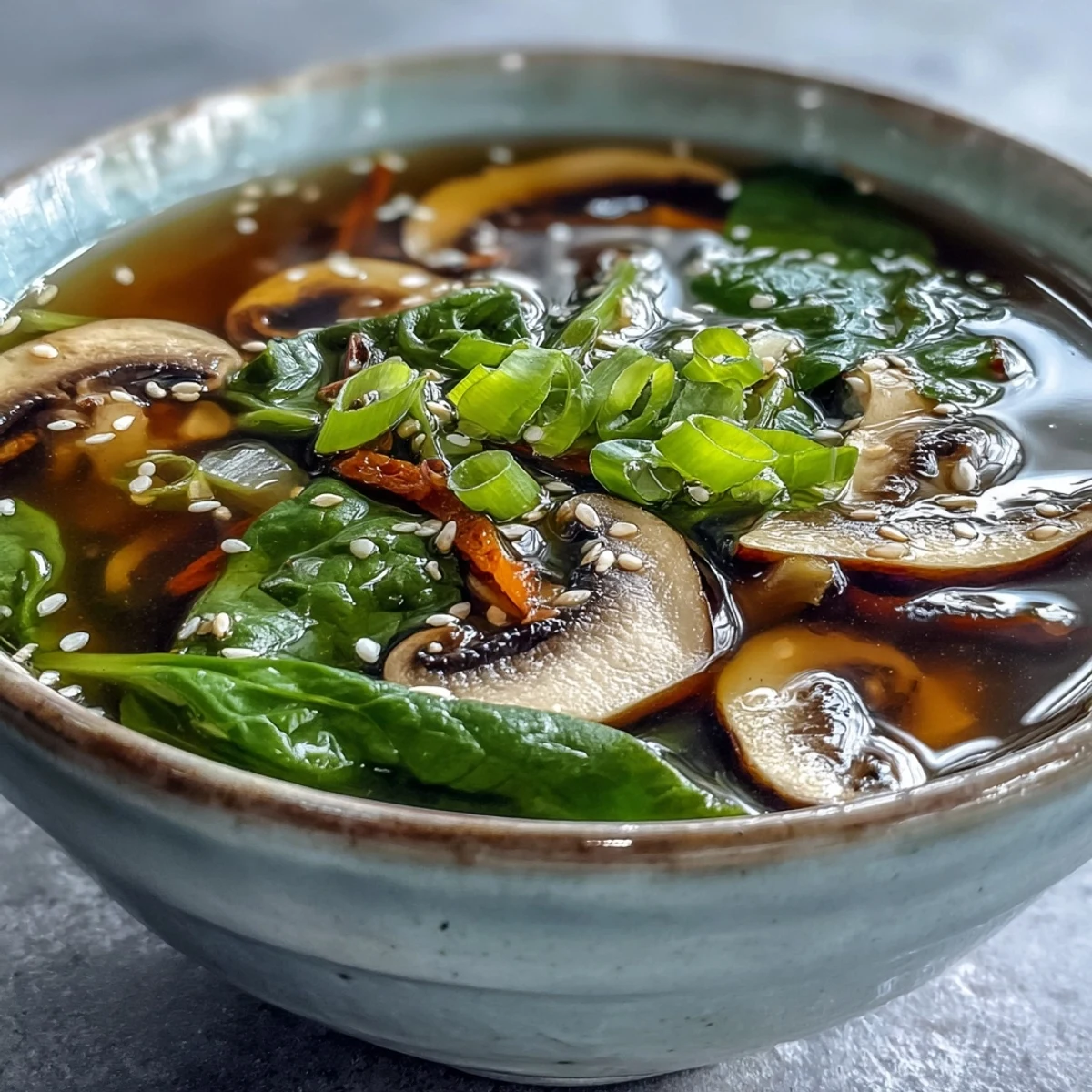Miso Ginger Winter Soup