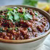 Garnished with fresh cilantro and a lemon wedge, this Venison Keema Curry is served over fluffy basmati rice.