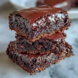 Three-ingredient brownie mix cookies, soft and gooey, ideal for quick chocolate dessert cravings.  