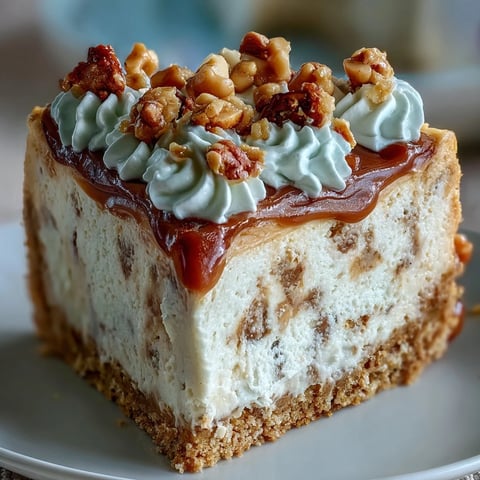 A close-up of Nutter Butter Cheesecake with a creamy peanut butter swirl and a crunchy cookie crust.