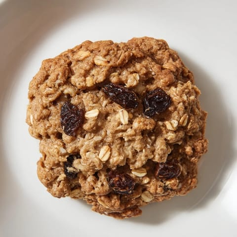 Chewy Oatmeal Raisin Cookies