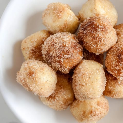 Air Fryer Cinnamon Donuts