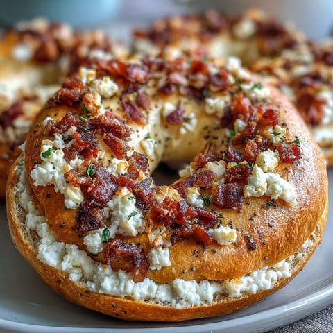 Soft Cottage Cheese Bagels