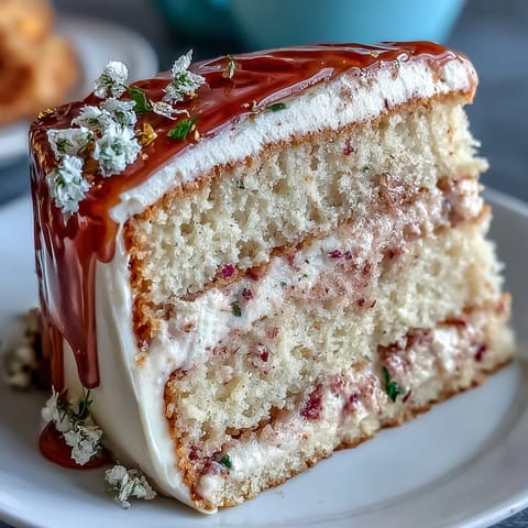 A beautiful Bridal Shower Rosé Velvet Cake adorned with shimmering gold ganache.