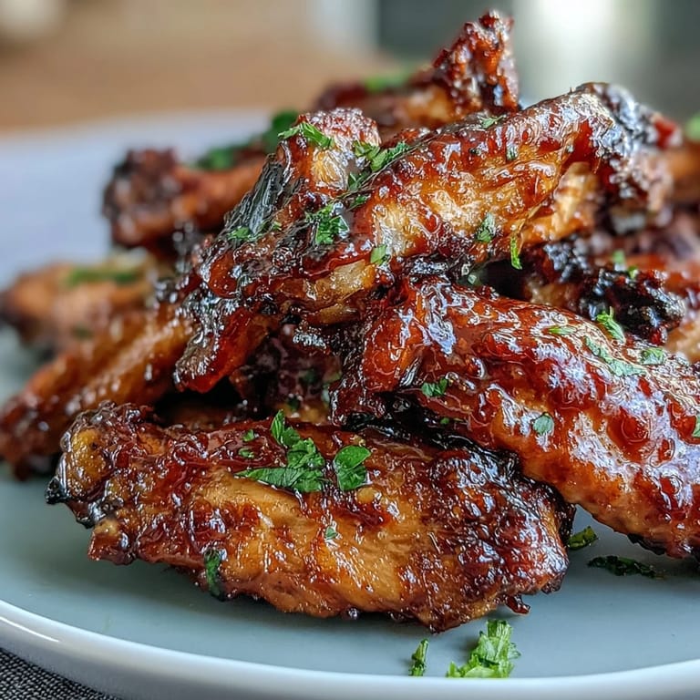 Golden chicken wings coated in sweet and savory honey garlic sauce, paired with buttery rice for a perfect family dinner or game day treat.  