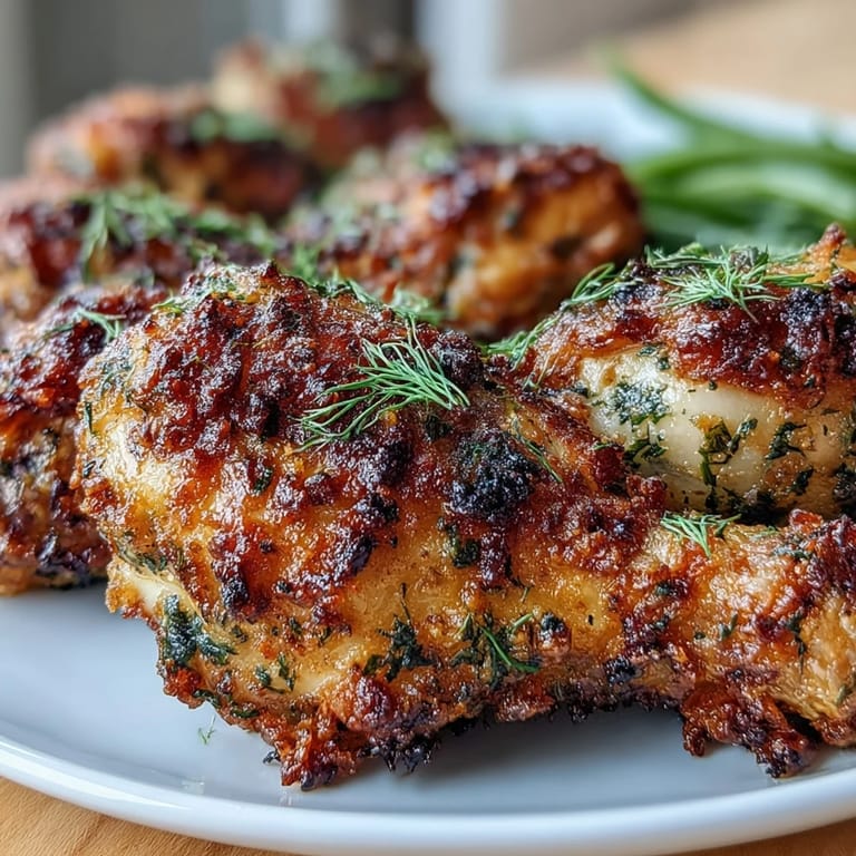 Flavorful ranch-seasoned chicken drumsticks roasted alongside fresh green beans, offering a satisfying and easy keto-friendly main dish.