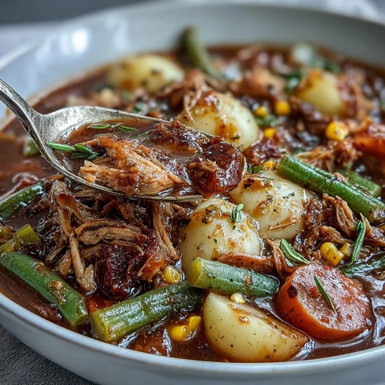 Savory Kentucky Derby Burgoo Stew, perfect for sharing at any gathering.