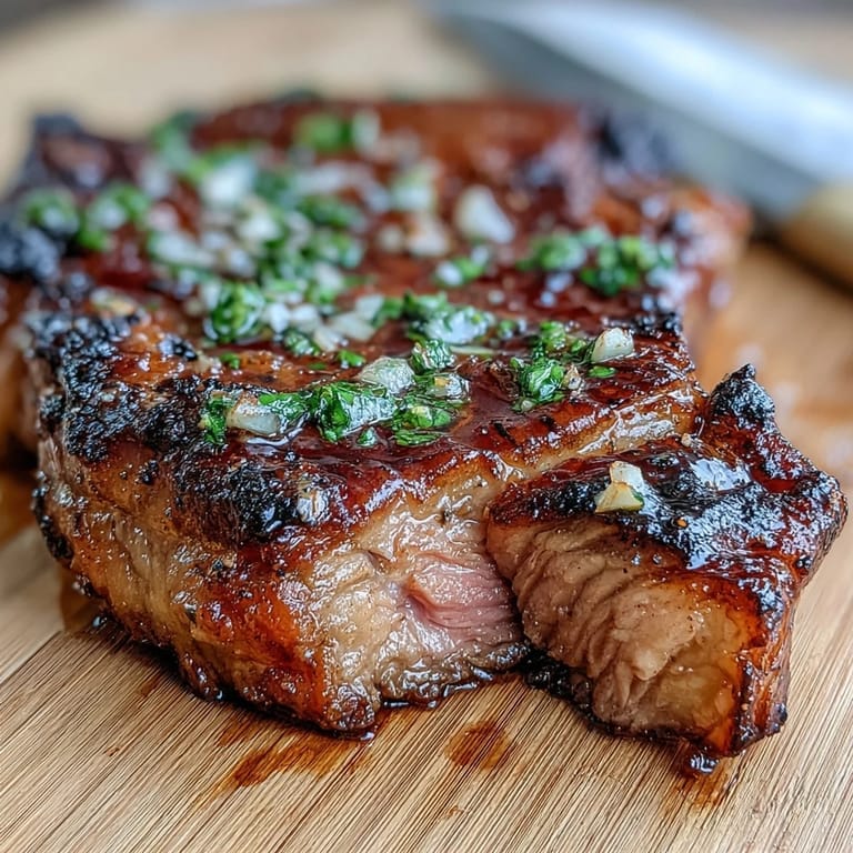 Pan-seared lamb chops served with a vibrant gremolata, combining fresh parsley, lemon zest, and garlic for bold flavor.